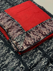 Heavy chanderi saree