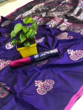 Load image into Gallery viewer, Beautiful For Every Woman  Drep Saree Soft Banarasi Silk
