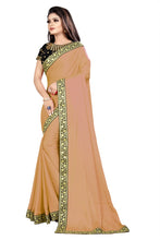 Load image into Gallery viewer, Georgette Bangalori Silk Saree