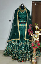 Load image into Gallery viewer, NEW DESIGNER  BENGLORY SATEEN  LEHENAGS CHOLI