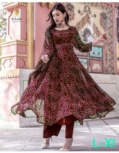 Load image into Gallery viewer, bandhani   pics Suit Design comes with 3  colours