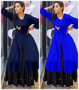 PRESENTING NEW KURTI WITH SKIRT