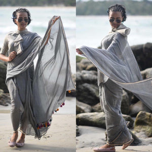 COTTON SILK  WITH ROYAL TASAL WORK SAREE