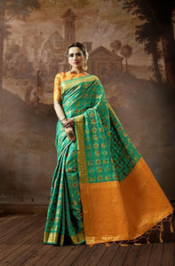 Cotton Silk & Soft Patola Premium quality Saree