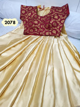 Load image into Gallery viewer, satin saree with readymade blouse