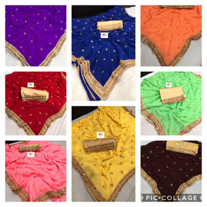 THE DIAMOND CONCEPT COLORS COMBINATION SAREE