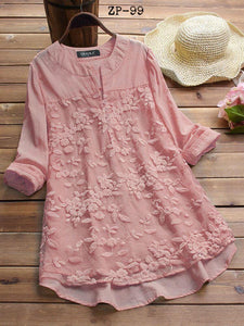 pure cotton with complete thread work in the front and back neck  kurtis