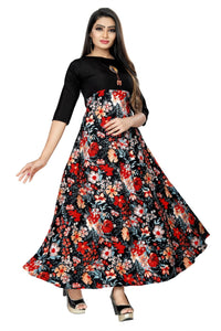 Highest selling Western Gown  Royal Crape