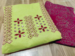 Exclusive Dress Material Suit For Women Handwork Work or embrodary