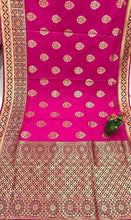 Load image into Gallery viewer, Banasari Handloom Weaving Silk Saree