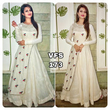 Load image into Gallery viewer, REYON WITH PLASTIC MIRROR &amp; HAND WORK KURTI