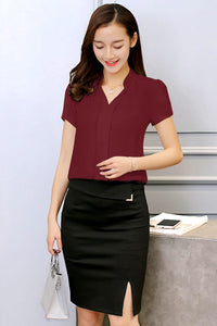 American Crepe Top