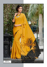 Load image into Gallery viewer, Re-Launched Its Most Demanding And Hit Designs Of Crepe Fabric Sarees