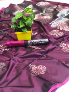 Beautiful For Every Woman  Drep Saree Soft Banarasi Silk