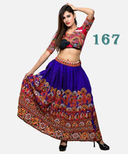Load image into Gallery viewer, THIS NAVRATRI LAUNCH GARBA LEHENGA CHOLI WOTH HEAVY WORK LAUNCHED BY LEMBOGEE
