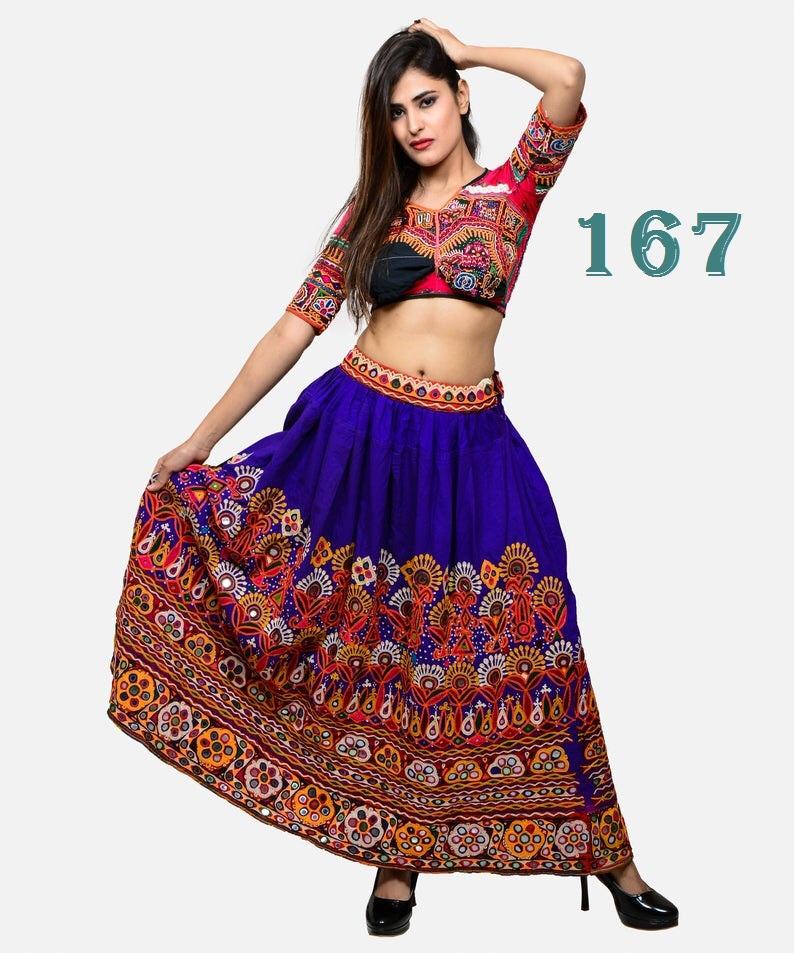 THIS NAVRATRI LAUNCH GARBA LEHENGA CHOLI WOTH HEAVY WORK LAUNCHED BY LEMBOGEE