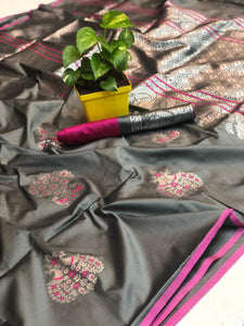 Beautiful For Every Woman  Drep Saree Soft Banarasi Silk