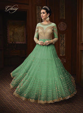 Load image into Gallery viewer, Premium quality Heavy Net With  work &amp; Stone Work Salwar