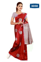 Load image into Gallery viewer, Jacquard Design Soft Silk Materials saree