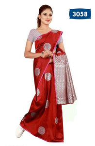 Jacquard Design Soft Silk Materials saree