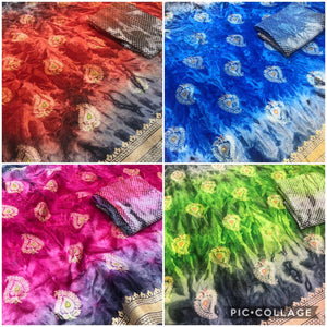 THE PRISM HAND PRINT CONCEPT SAREE