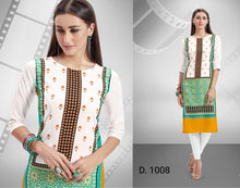 Load image into Gallery viewer, SOFT AMERICAN CREPE DIGITAL PRINT KURTIS