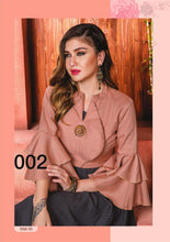 Load image into Gallery viewer, Western wea Peach color Top