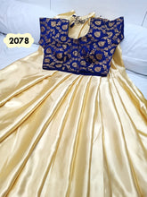Load image into Gallery viewer, satin saree with readymade blouse