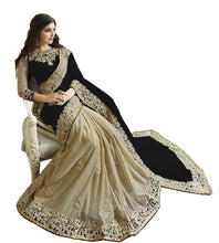 Load image into Gallery viewer, Georgette heavy bengalori silk saree