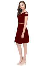 Load image into Gallery viewer, Exclusive Designer Maroon Dress