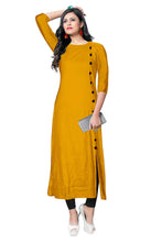 Load image into Gallery viewer, Go with simplicity this summer  rayon Kurtis