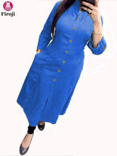 Load image into Gallery viewer, Dream New Slub Cotton kurti Catloge