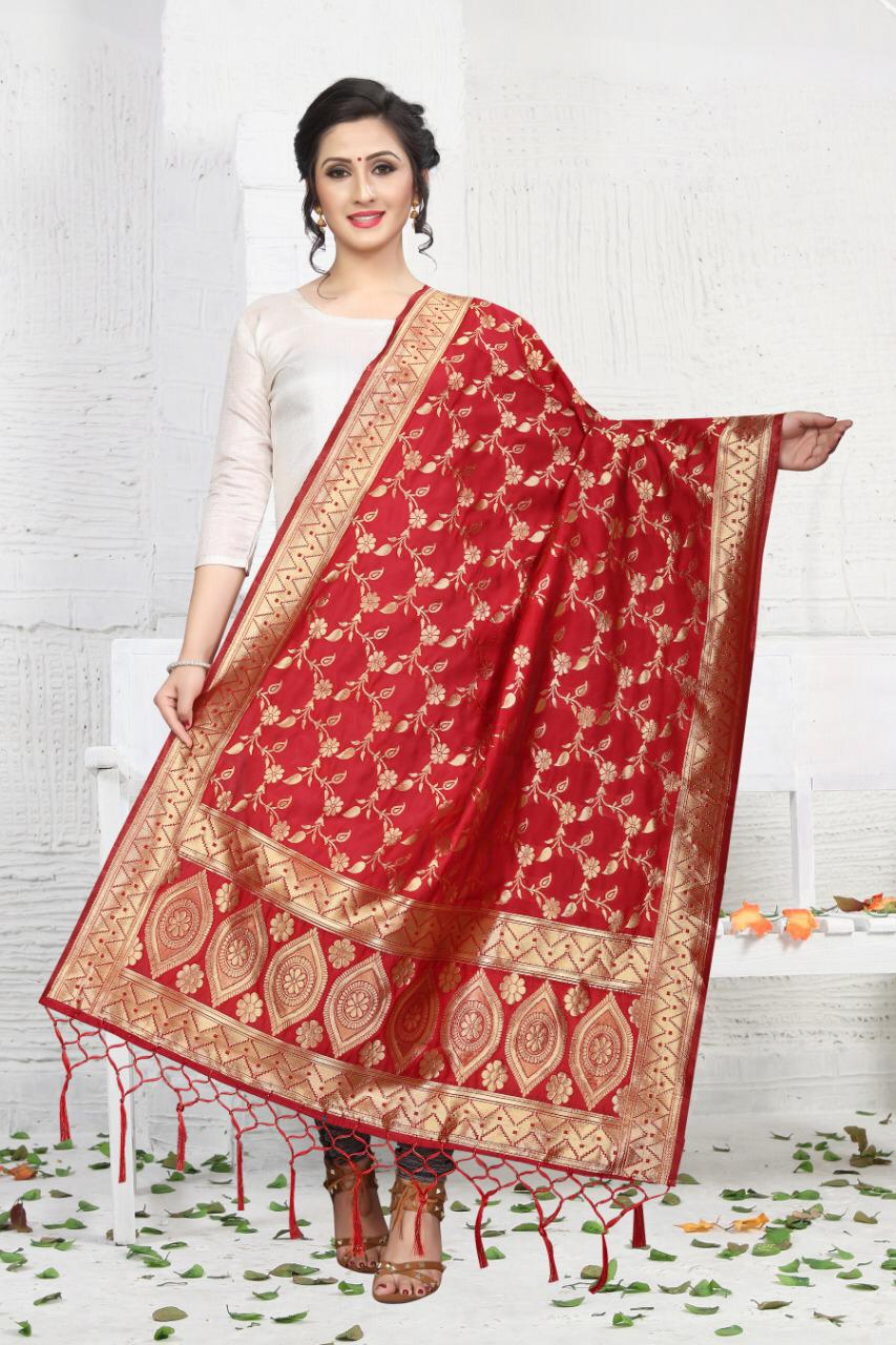 Barnabas Weaving Silk Dupatta