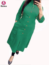 Load image into Gallery viewer, Dream New Slub Cotton kurti Catloge