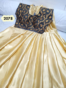 satin saree with readymade blouse