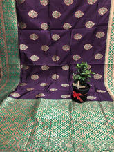 Load image into Gallery viewer, Banasari Handloom Weaving Silk Saree