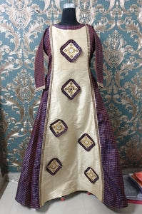 malburry cotton and satin cotton kurti