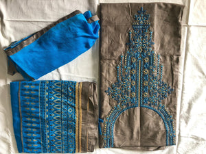 fancy embroidery work  salwar