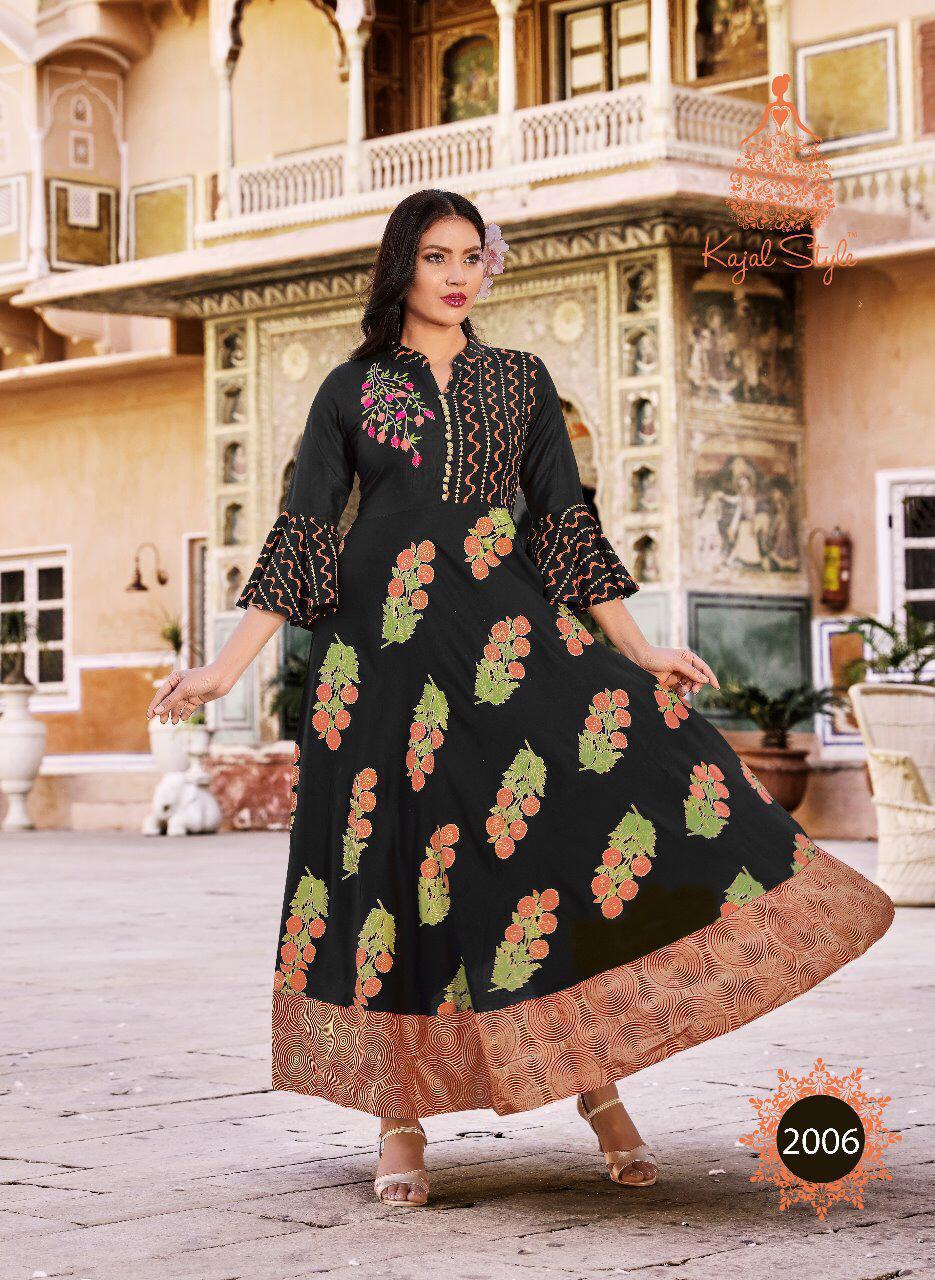 KAJAL STYLE HEAVY LOAN COTTON EITH ORDINARY PRINT BLACK COLOR