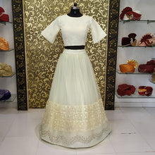 Load image into Gallery viewer, Pastel Green Layer Lehenga Choli