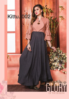 Western wea Peach color Top