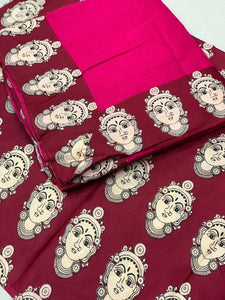 Heavy chanderi saree
