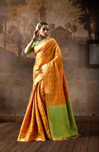 Cotton Silk & Soft Patola Premium quality Saree