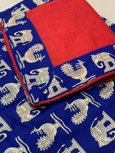 Heavy chanderi saree