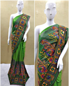 very heavy litchy cotton saree catalog