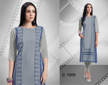 Load image into Gallery viewer, SOFT AMERICAN CREPE DIGITAL PRINT KURTIS