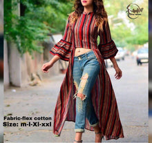 Load image into Gallery viewer, New lunching front slit western wear