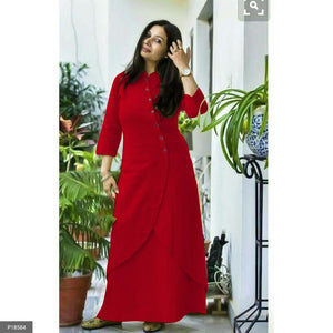 STYLISH CROSS KURTI